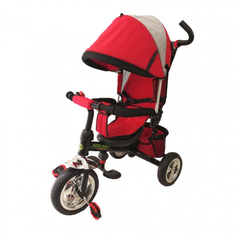 Tricycle with Tent Red (906-3EVAR)