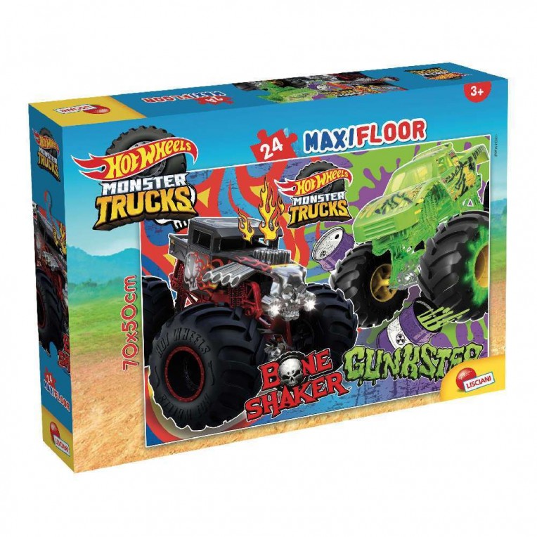 Lisciani Παζλ Maxi Floor Hot Wheels...