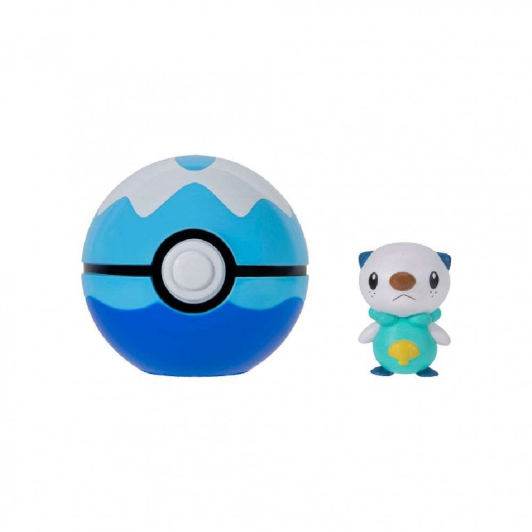 Pokemon Figure Clip 'N' Go Oshawot...