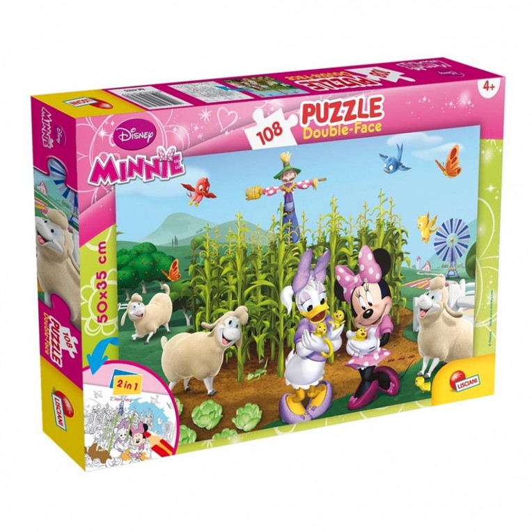 Lisciani Puzzle Double-Face Minnie...