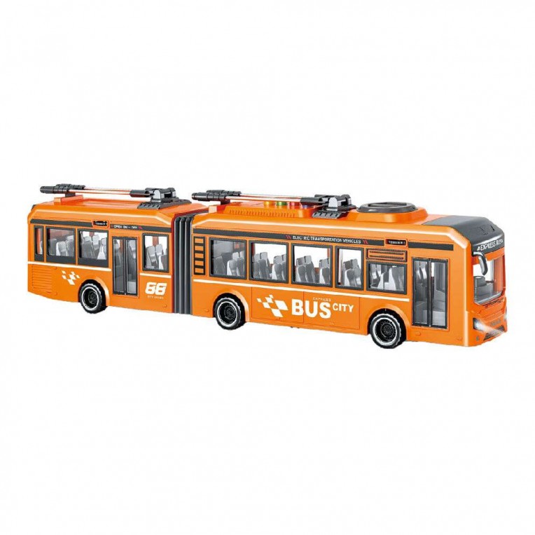 Luna Toys Traffic Bus Series Friction...
