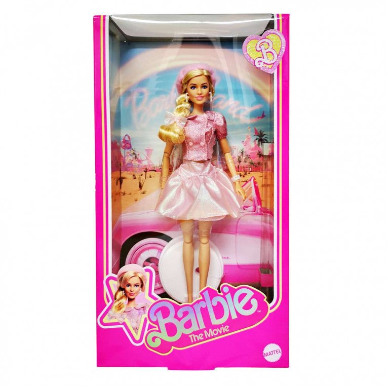 Barbie The Movie Pink Beret Doll (JBJ53)