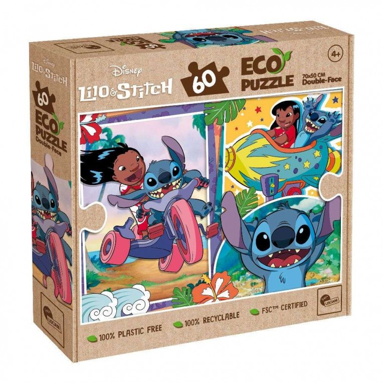 Lisciani Eco-Παζλ Double-Face Disney...