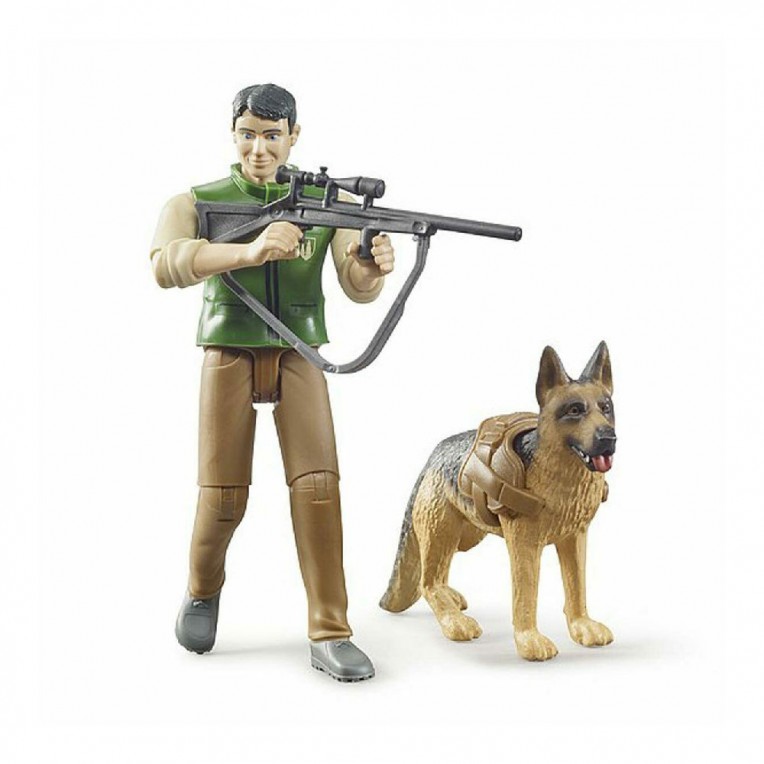 Bruder BWorld Forester with Dog and...