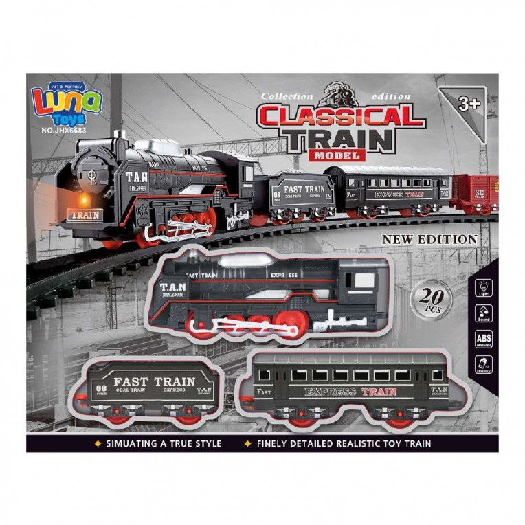 Luna Toys Classical Train Series...