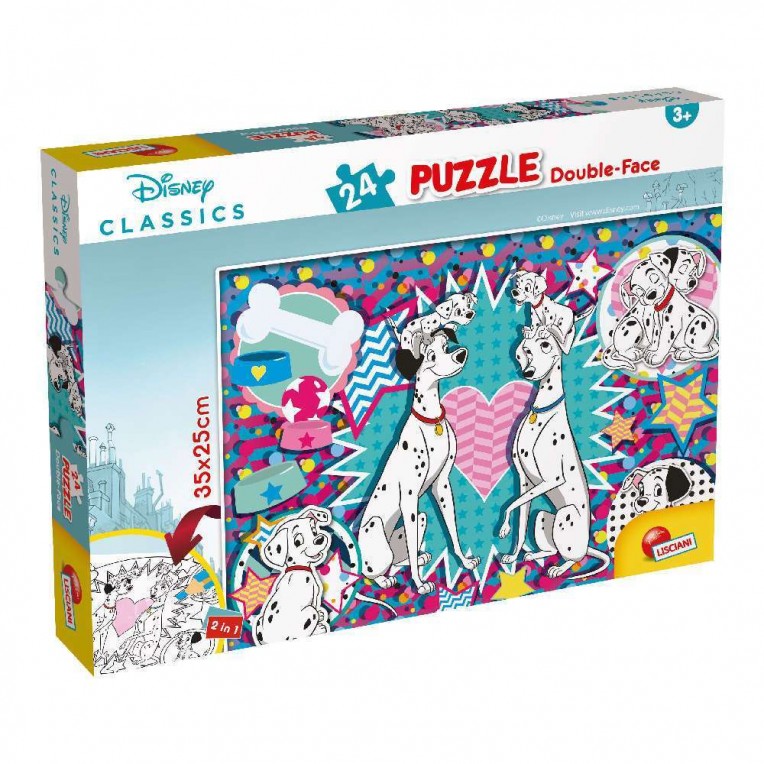 Lisciani Puzzle M-Plus Double-Face...