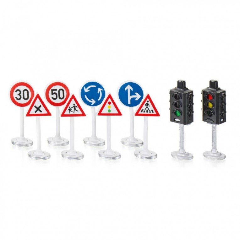 Siku Traffic lights and road signs...