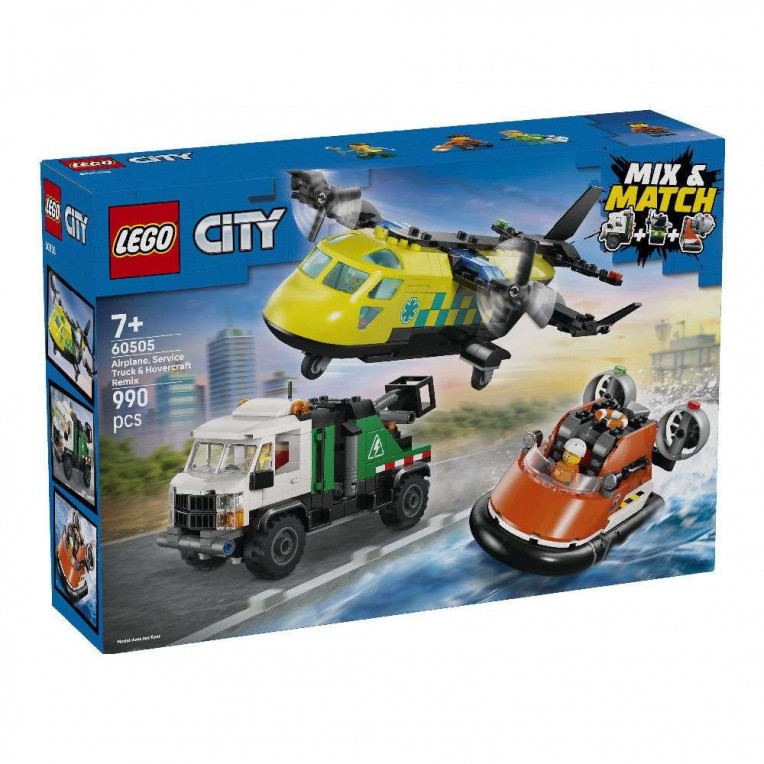 LEGO City Airplane, Service Truck &...