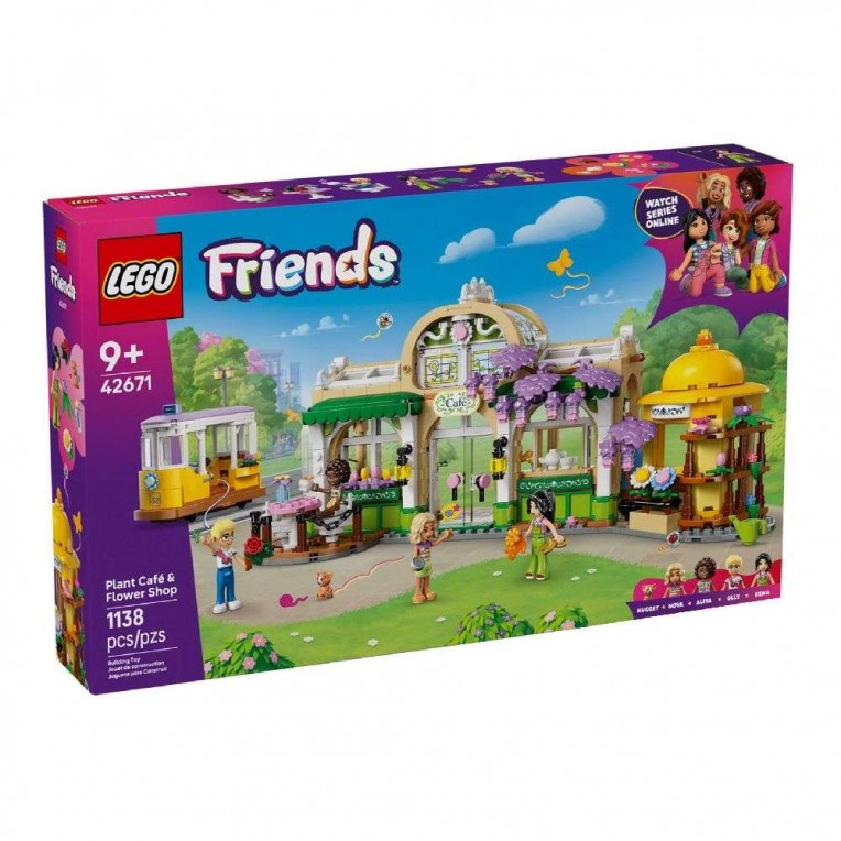 LEGO Friends Plant Cafe & Flower Shop...
