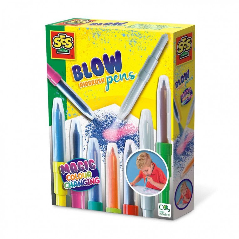 SES Creative Σετ Ζωγραφικής Blow...