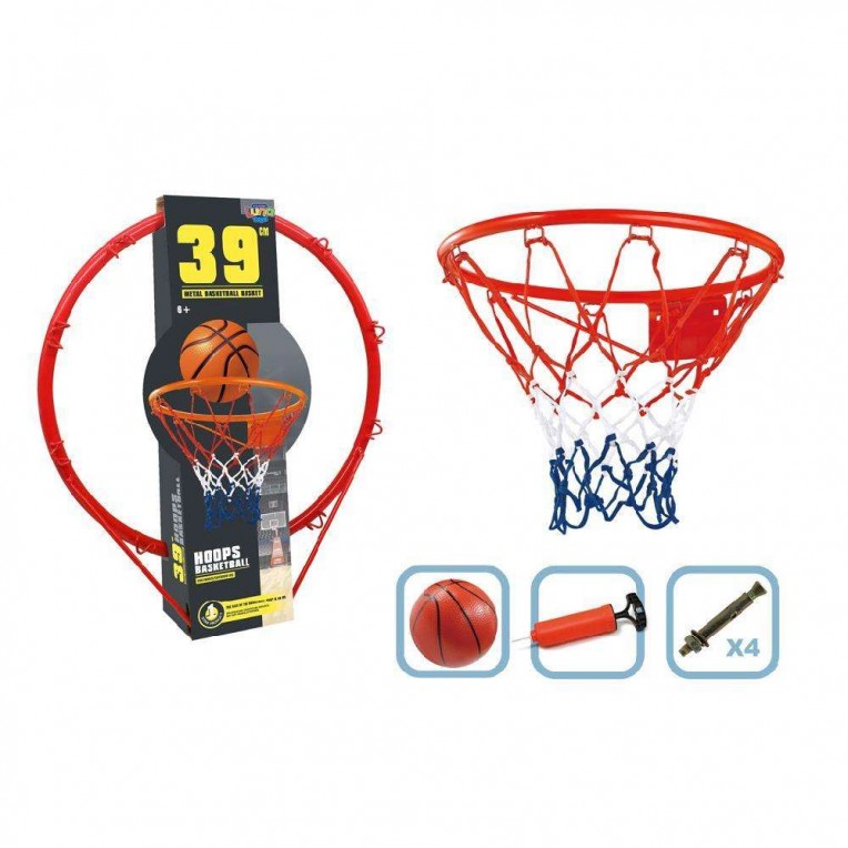 Luna Toys Wall-Mounted Basketball...