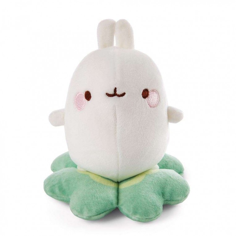 Nici Plush Molang on Cloverleaf 12cm...