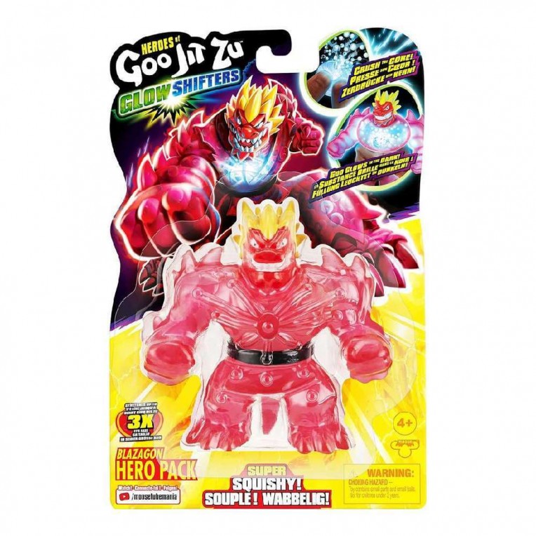 Goo Jit Zu Φιγούρα Glow Shifters Hero...