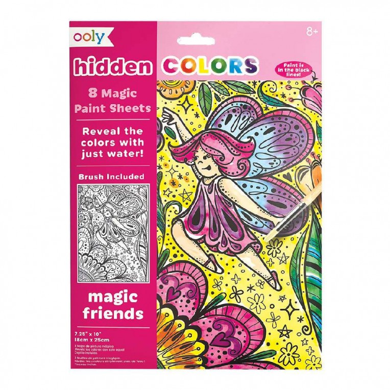 Ooly Hidden Colors Magic Paint Sheets...