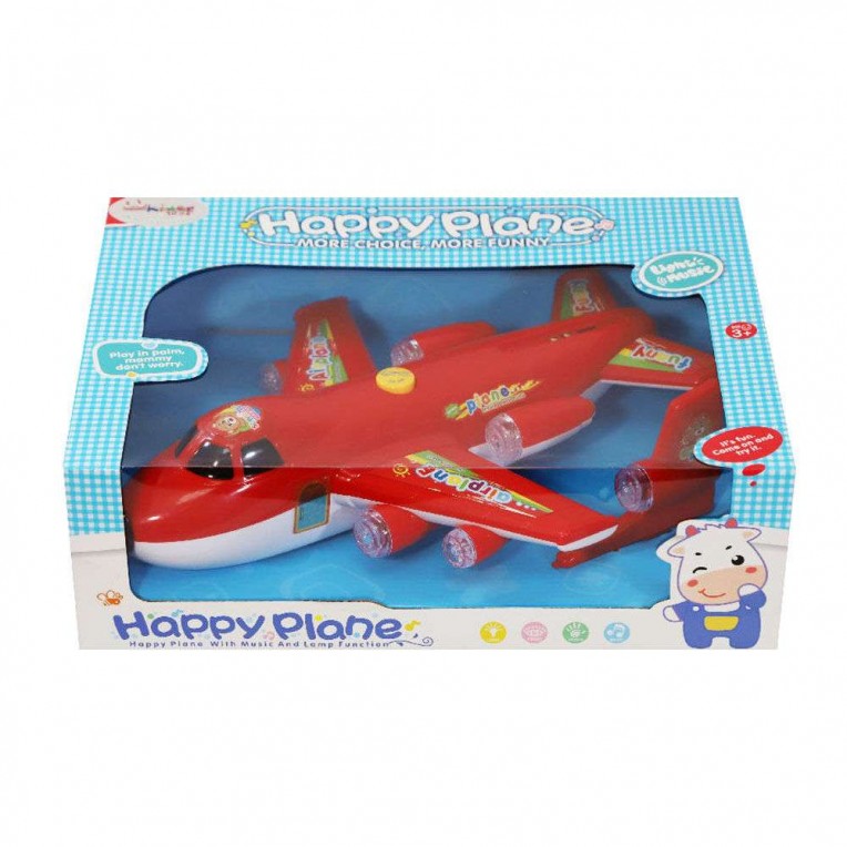 Happy Plane Series Plane with Lights...