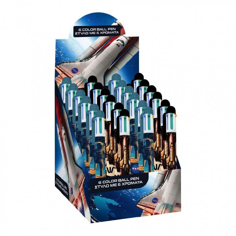 Pen with 6 Colors NASA 1pc - 2...