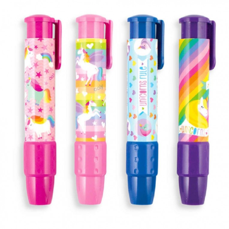 Ooly Unique Unicorns Clickit Erasers...