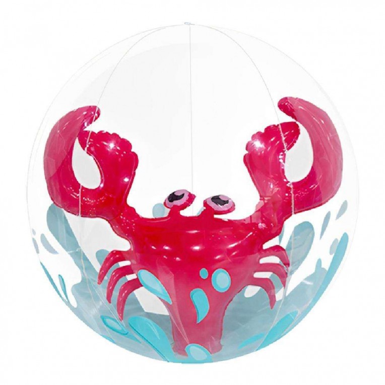 Luna Toys Inflatable Beach Ball Crab...