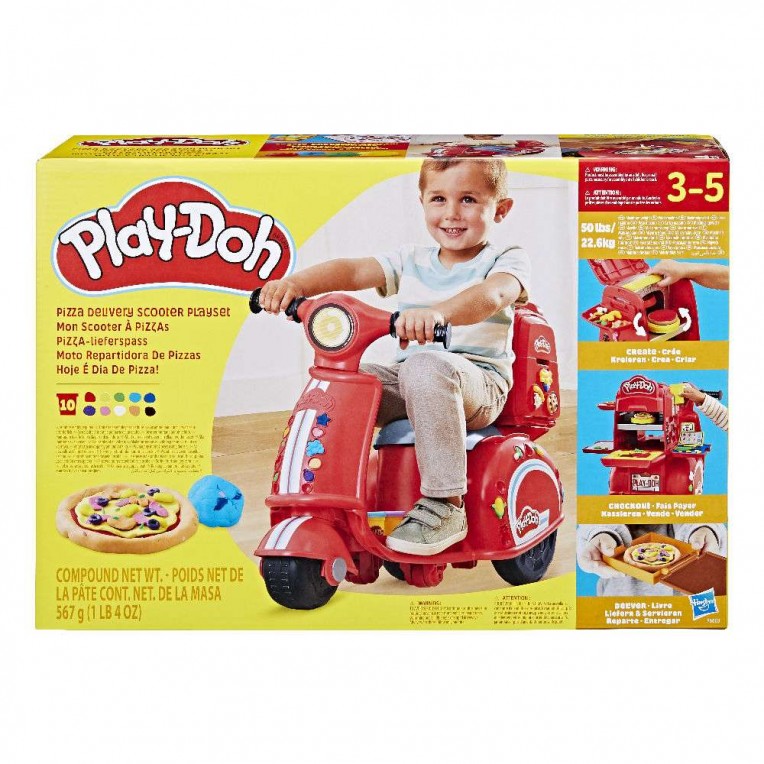 Play-Doh Pizza Delivery Scooter Σετ...