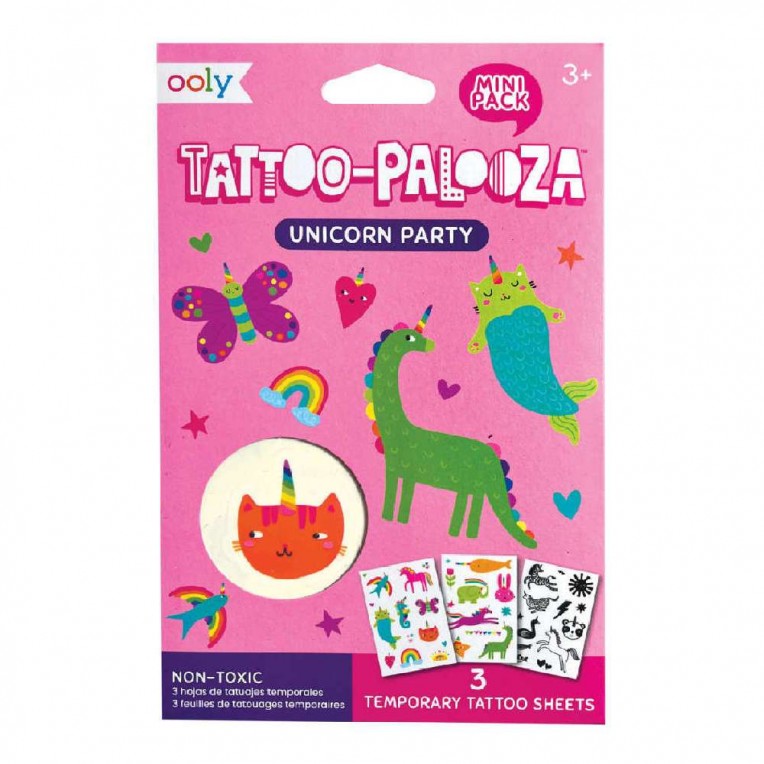 Ooly Mini Temporary Tattoo Palooza...
