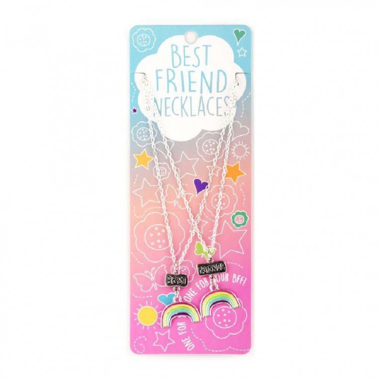 Best Friend Necklaces Rainbows...