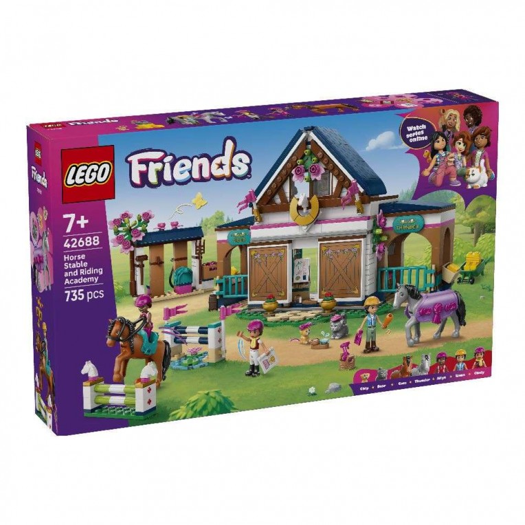 LEGO Friends Horse Stable and Riding...
