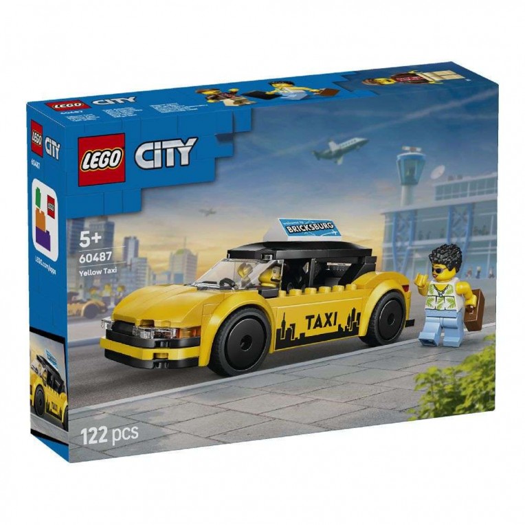 LEGO City Yellow Taxi (60487)