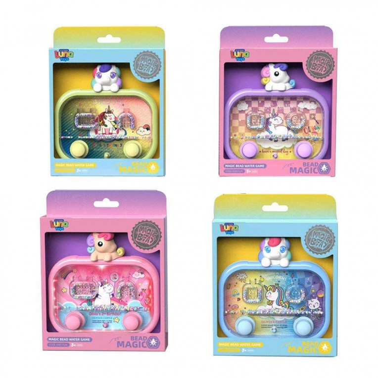 Luna Toys Water Rings Game Unicorn -...