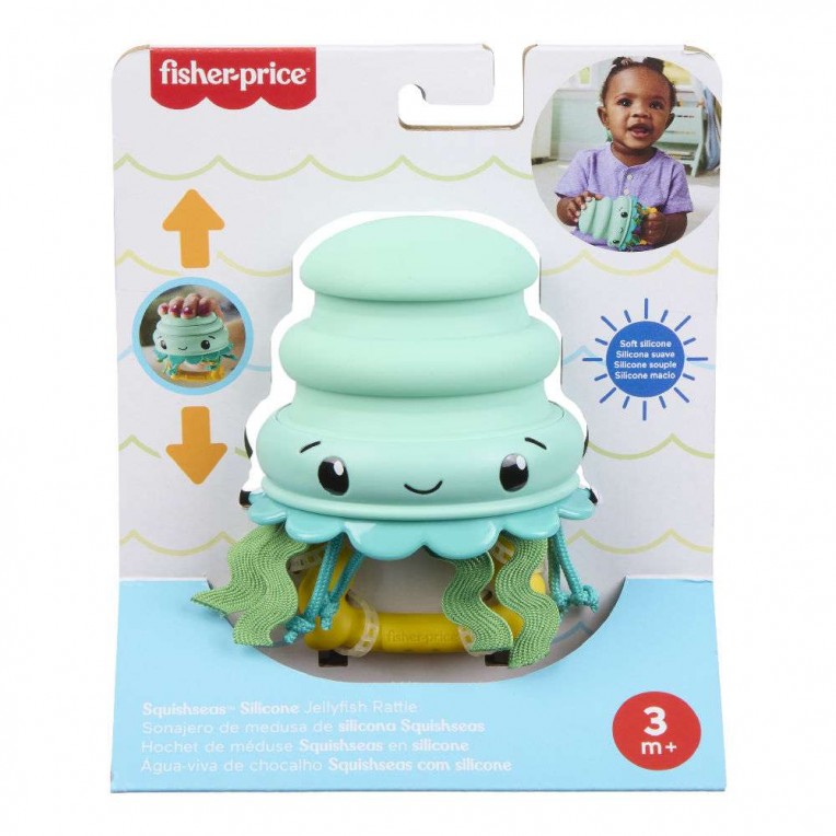 Fisher-Price Squishseas Silicone...