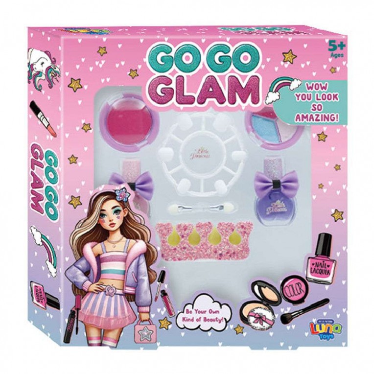Luna Toys Go Go Glam Make Up Set...