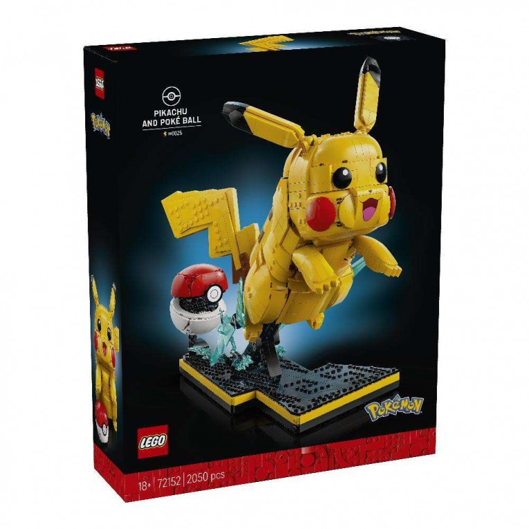 LEGO Pokemon Pikachu and Poke Ball...
