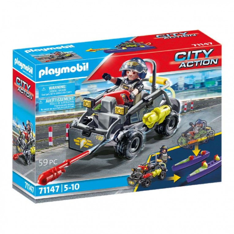 Playmobil City Action Αμφίβιο Όχημα...