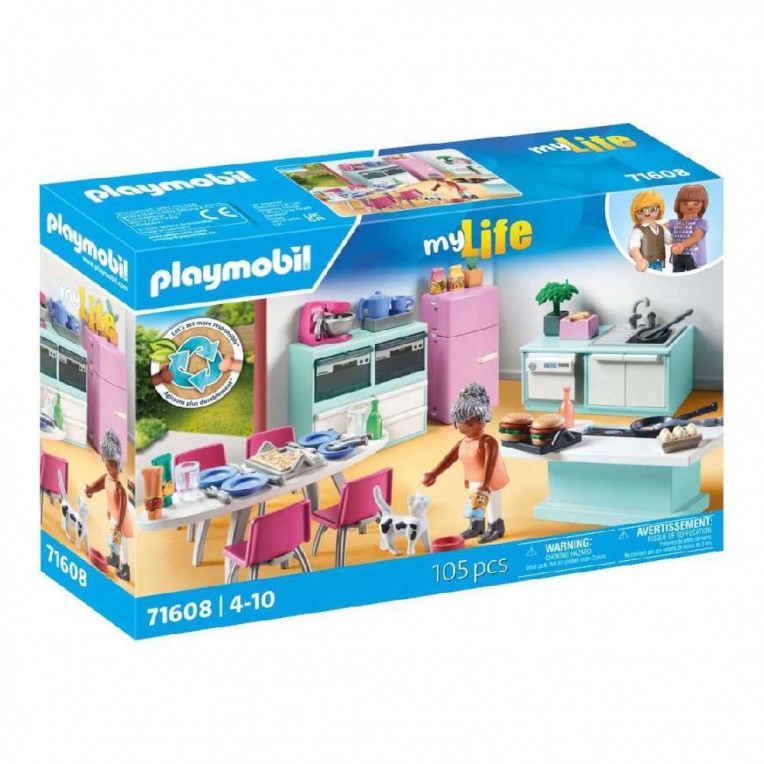 Playmobil My Life Μοντέρνα Κουζίνα με...