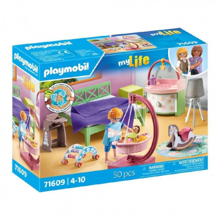 Playmobil My Life Sleeping Room with...