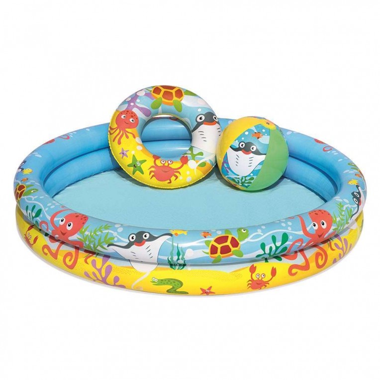 Bestway Inflatable Play Pool Set with...