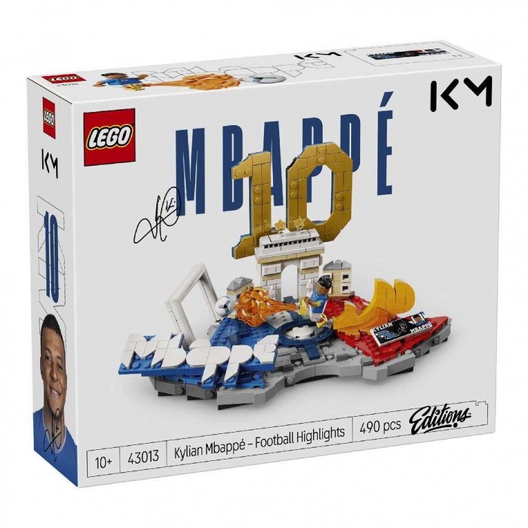 LEGO Editions Kylian Mbappe Soccer...