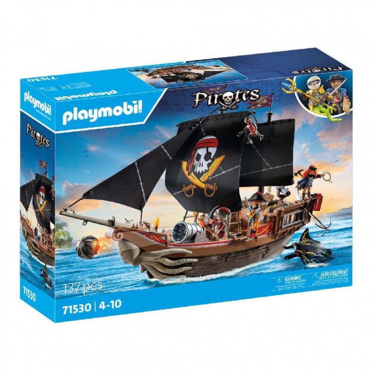 Playmobil Pirates Large Pirate Ship...