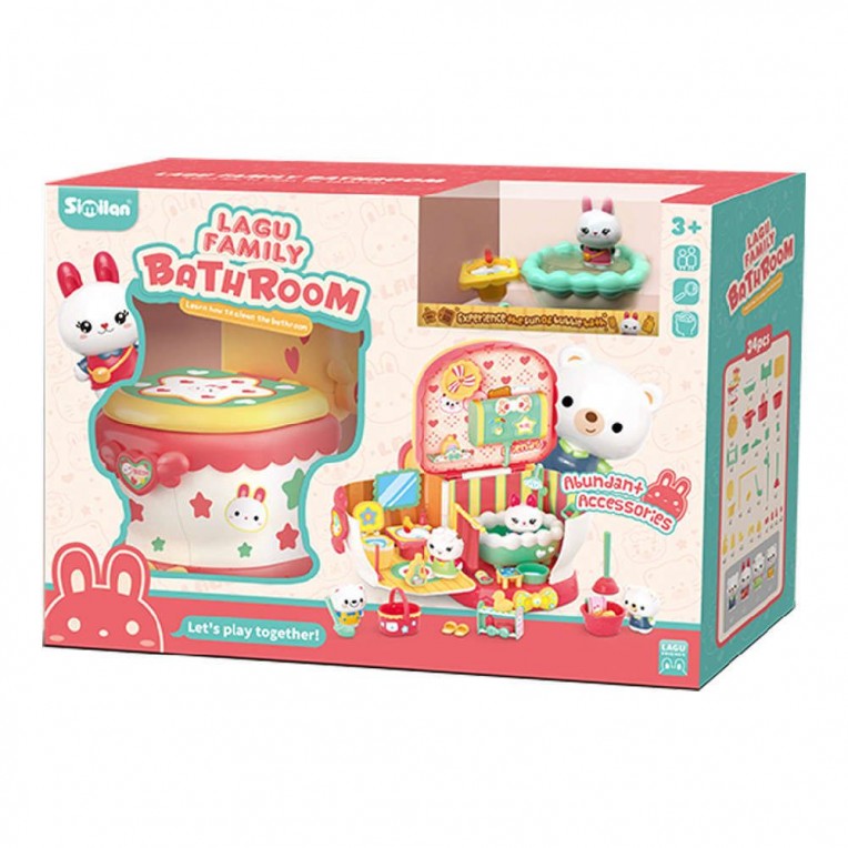 Similian Lagu Family Playset Bathroom...