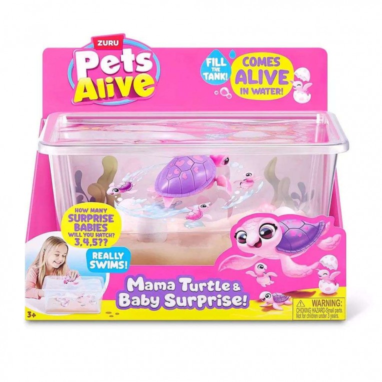 Zuru Pets Alive Μαμά Χελώνα και...