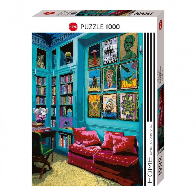 Heye Παζλ Room with Red Sofa 1000...