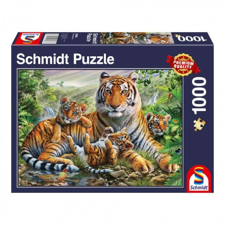 Schmidt Παζλ Tiger and Cubs 1000...