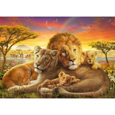 Schmidt Puzzle Loving Lions... 2