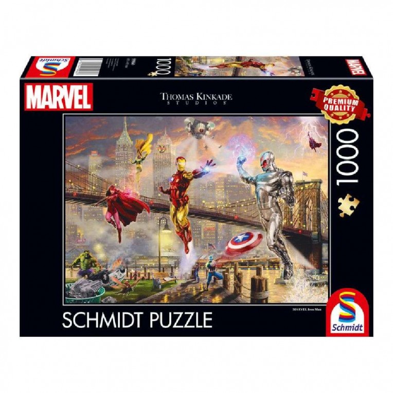 Schmidt Puzzle Marvel Iron Man 1000...
