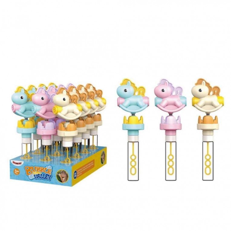 Bubble Stick Horse 1pc - Assorted...