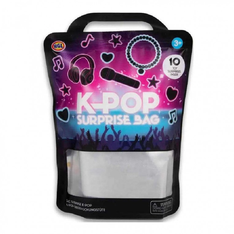 K-Pop Surprise Bag with 10 Themed...
