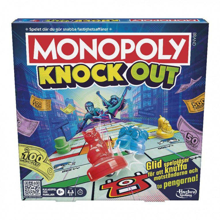 Επιτραπέζιο Monopoly Knockout (F8995)