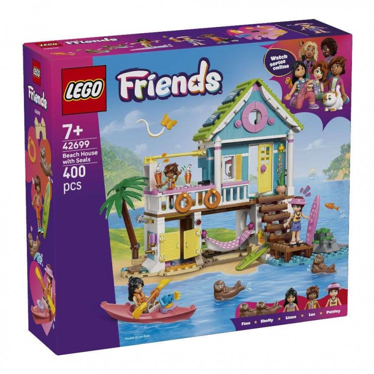 LEGO Friends Beach House with Seals...