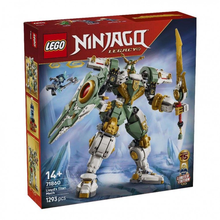 LEGO Ninjago Lloyd's Titan Mech 15th...