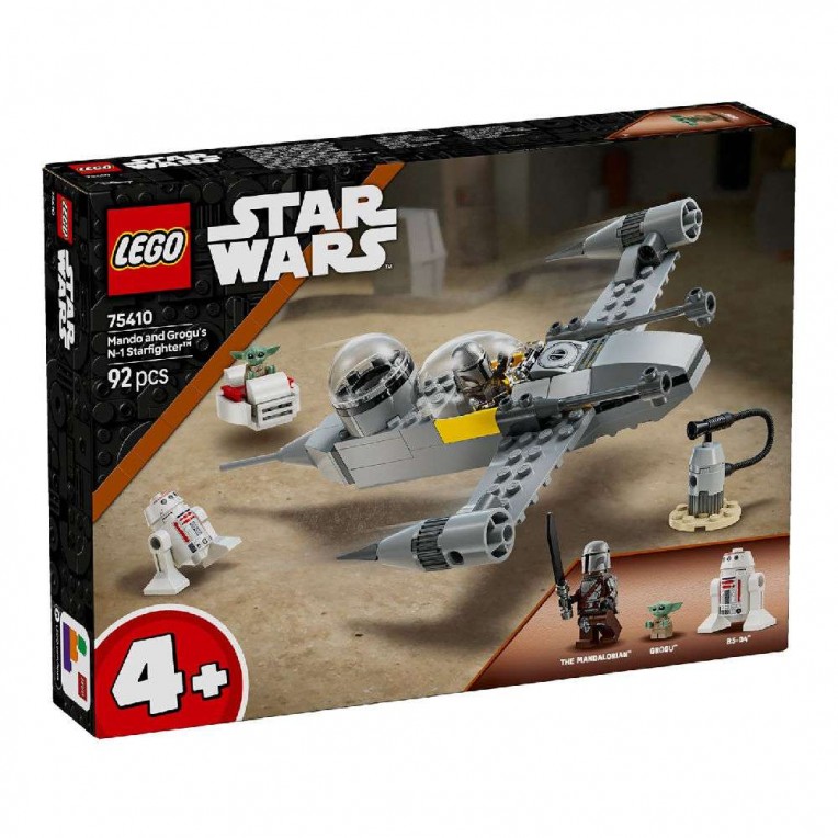 LEGO Star Wars Mando and Grogu's N-1...