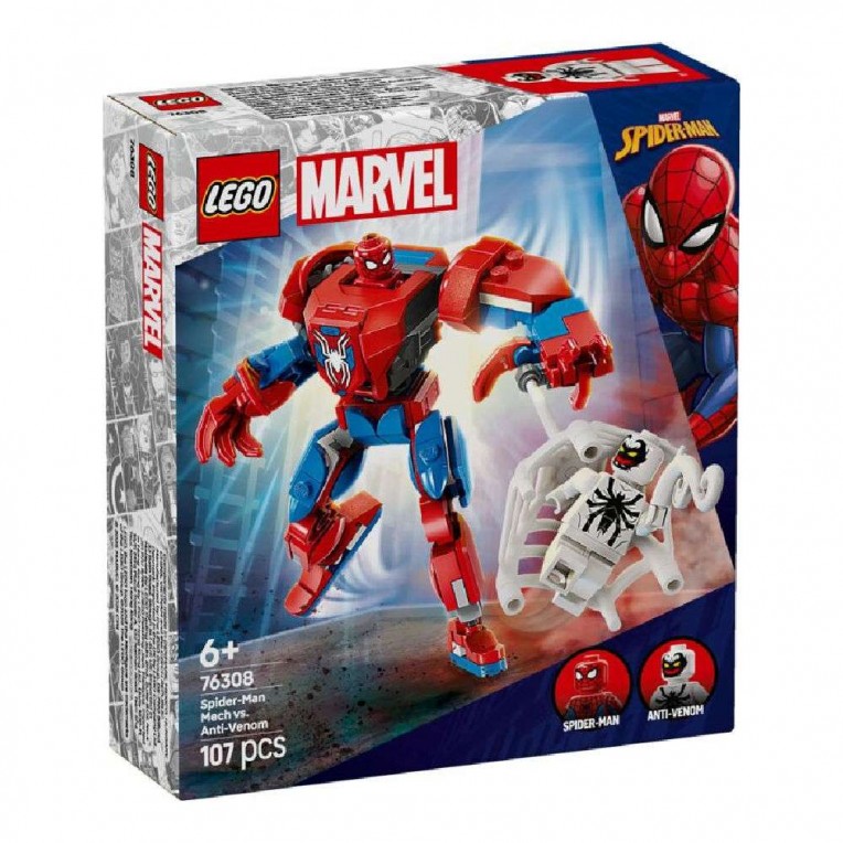 LEGO Marvel Spider-Man Mech vs....